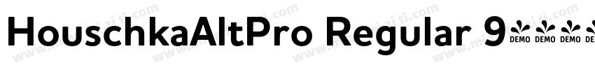 HouschkaAltPro Regular 9字体转换
